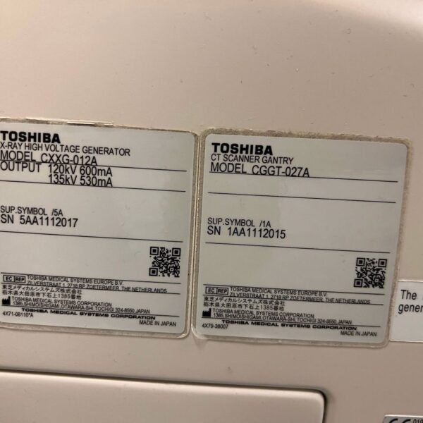 Aquilion Prime 160 Toshiba 2011