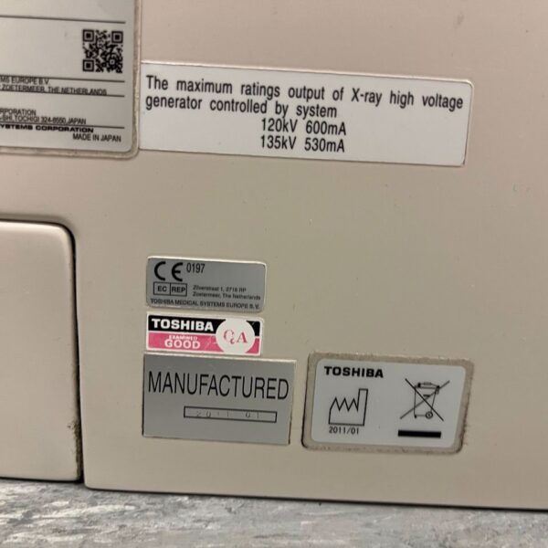 Aquilion Prime 160 Toshiba 2011