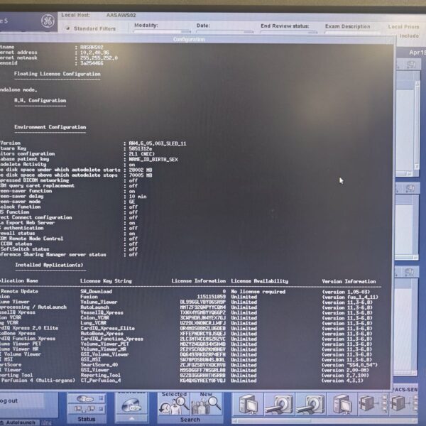 GE Advanced Workstation: AW4.6 GE 2008