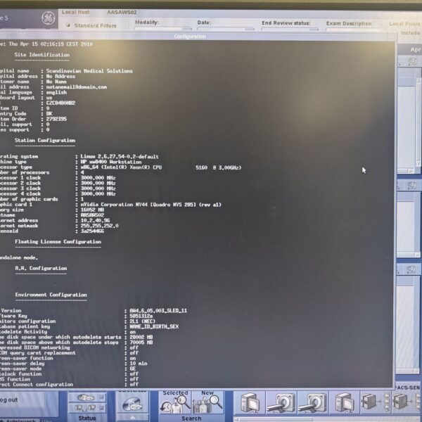 GE Advanced Workstation: AW4.6 GE 2008