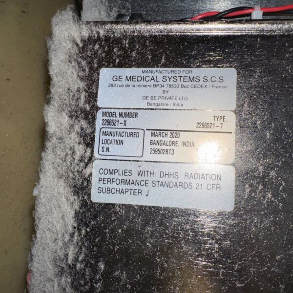 Optima CT580 RT GE 2010