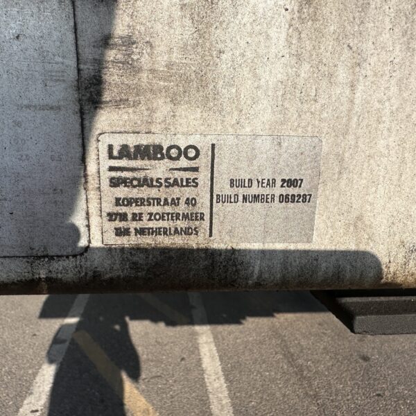Empty Trailer Lamboo 2007