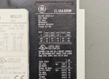 100A Contactor GE